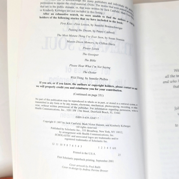 Chicken Soup For The Teenage Soul Book - Picture 4 of 5